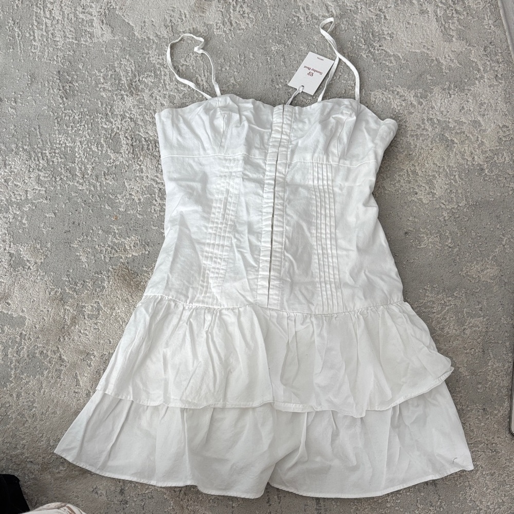 Sunday White Smocked Top